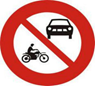 Cấm xe ô tô và xe máy