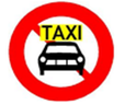 Cấm xe ô tô taxi