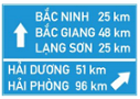 Chỉ hướng đường