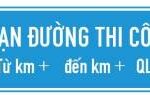 Đoạn đường thi công