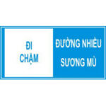 Biển báo kiểu mô tả tình trạng đường