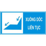 Biển báo kiểu mô tả tình trạng đường
