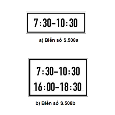 Biển báo giờ cấm